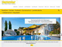 Tablet Screenshot of hemmler.de